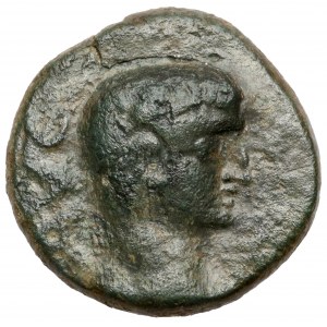 Tyberiusz (14-37 n.e.) AE 18, Macedonia, Philippi