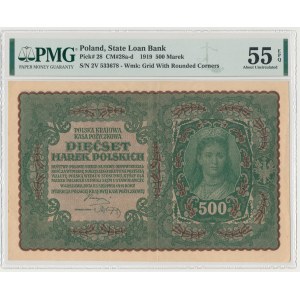 500 mkp 1919 - II Serja V