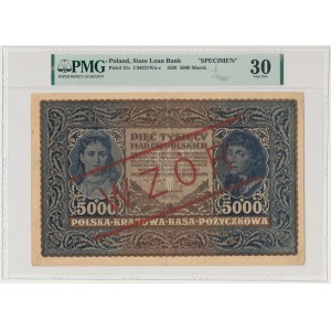 5.000 mkp 1920 - WZÓR - III Serja A