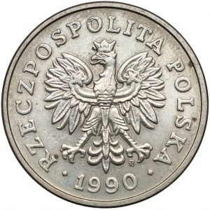 Destrukt 50 złotych 1990 - skrętka