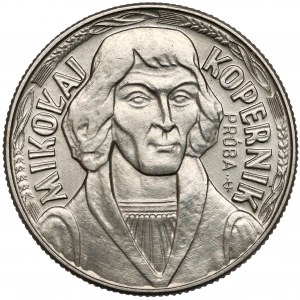 Próba NIKIEL 10 złotych 1973 Kopernik
