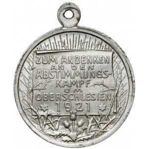 Oberschlesien, Plebiszit-Medaille 1921