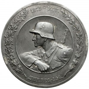 Medaille, 1915-1917 Inf. Reg. 336. / Oberen Schtschara, Szerwetsch, Njemen, Beresowetz