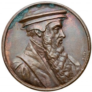 Jan Łaski - medal z genewskiej suity Reformatorów