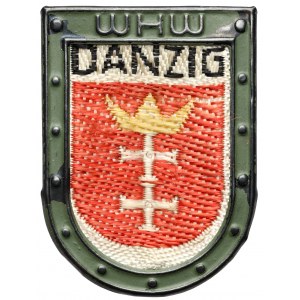 Gdańsk, Znaczek Pomocy Zimowej (Winterhilfswerk) DANZIG WHW