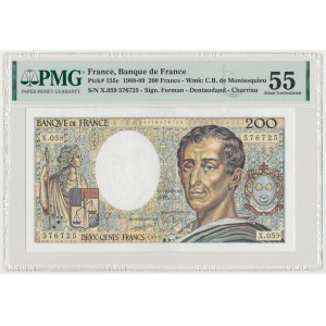 France, 200 francs 1988