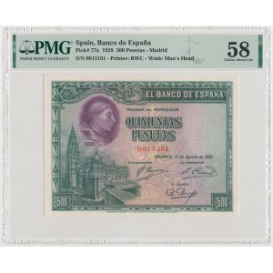 Spain, 500 Pesetas 1928