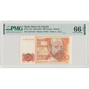 Hiszpania, 200 Pesetas 1980