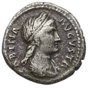 Sabina (117-136 n.e.) Denar, Rzym - żona Hadriana