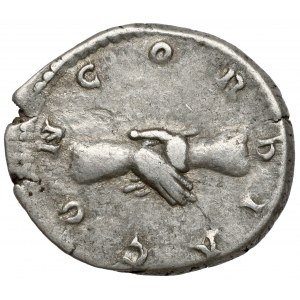 Kryspina - żona Kommodusa (180-187 n.e.) Denar, Rzym