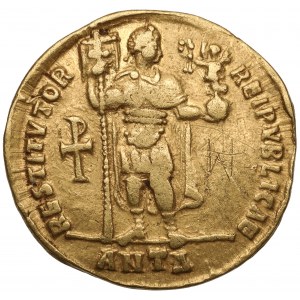 Walentynian I (364-375 n.e.) Solidus, Antiochia