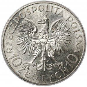 Sobieski 10 złotych 1933 - PIĘKNY
