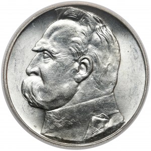 Piłsudski 10 złotych 1938 - mennicze