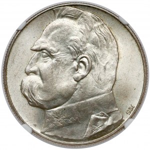 Strzelecki, Piłsudski 10 złotych 1934 - PIĘKNY