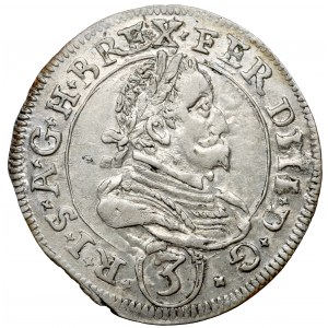 Austria, Ferdynand II, 3 krajcary 1628 - Graz