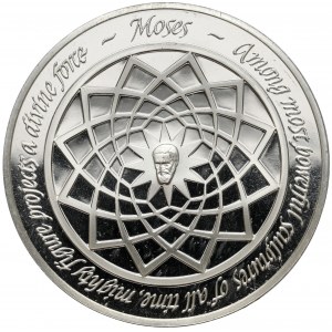 USA, Medal, The Genius of Michelangelo - Franklin Mint, Mojżesz