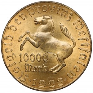Westfalen, 10.000 mark 1923