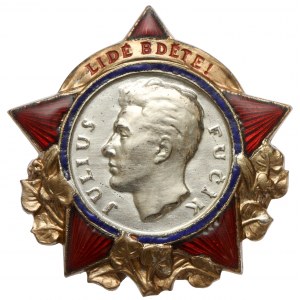 Czechy, Honorowa odznaka - Julus Fučík 1953