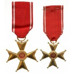 Order Odrodzenia Polski - krzyż kawalerski i oficerski (2szt)