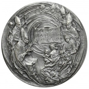 Medal, Jan Paweł II, Anno XV - CATECHISMUS ECCLESIAE CATHOLICAE