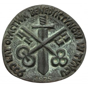 Medal 900. lat Opactwa Benedyktynów w Tyńcu 1975