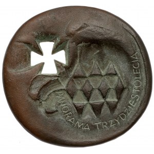 Medal Panorama trzydziestolecia - Rzeszów Warszawie, kwiecień '75.
