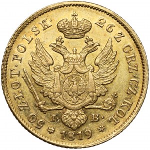 50 złotych polskich 1819 IB - ładne