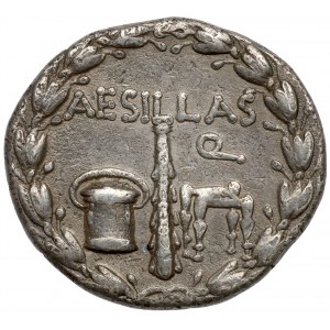 Macedonia, Tessaloniki, Aesillas Quaestor (93-92 p.n.e.) Tetradrachma