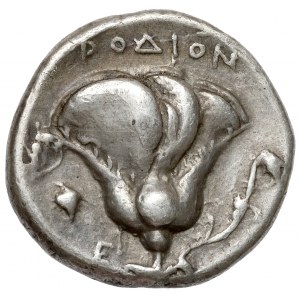 Grecja, Karia, Rodos (305-275 p.n.e.) Didrachma