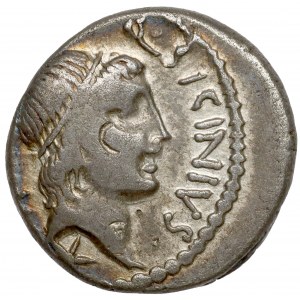Republika, Q. Sicinius i C. Coponius (49 p.n.e.) Denar