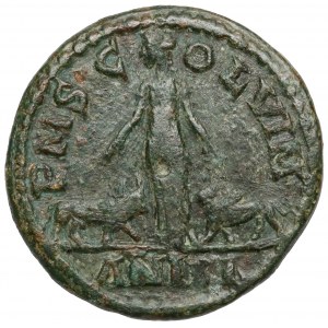 Gordian III (238-244 n.e.) Moesia Superior, Viminacjum, AE Dupondius