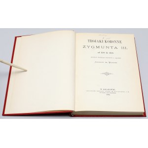 Walewski, Trojaki koronne Zygmunta III [reprint 1970/1884] - b. dobra oprawa