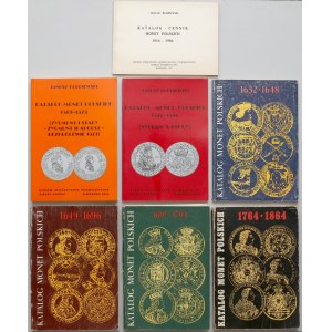 Katalog Monet Polskich - lata 1506-1586 i 1632-1864 (6szt)