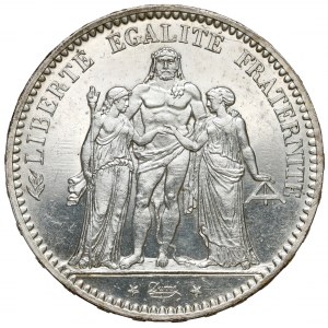Francja, 5 franków 1875 A-Paryż - małe A