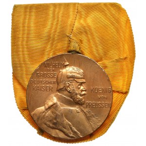 Prusy, Medal na 100-lecie urodzin Wilhelm I, 1797 - 22 marzec - 1897