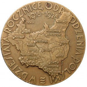 Jozef-Pilsudski-Medaille, 10. Jahrestag der Wiedererlangung der Unabhängigkeit 1928