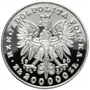 DUŻY Tryptyk 200.000 złotych 1990 Chopin