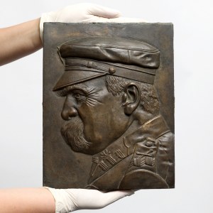 Plakieta Józef Piłsudski - DUŻA (25 x 31 cm)