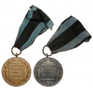 PRL, Brązowy i Srebrny Medal Zasłużonym na Polu Chwały