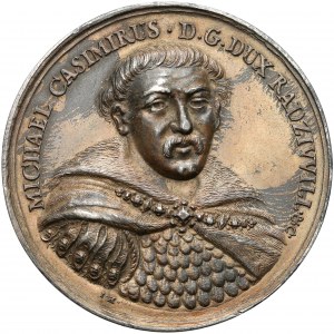 Medal Michał Kazimierz Radziwiłł 1680 (Höhn) - późniejsze wykonanie