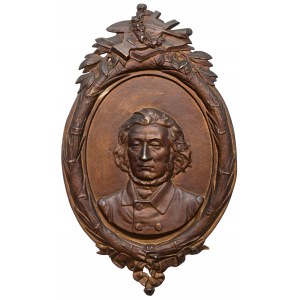 Medallion Adam Mickiewicz - LARGE (48 x 28.5 cm)