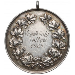 Niemcy, Medal strzelecki 1924 - Einig und Treu