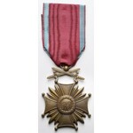 Brązowy Krzyż Zasługi z Mieczami - rzadkie wykonanie M. Delande