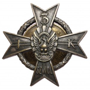 Odznaka pamiątkowa - 3 Pułk Szwoleżerów Mazowieckich, wzór 2 od 1930