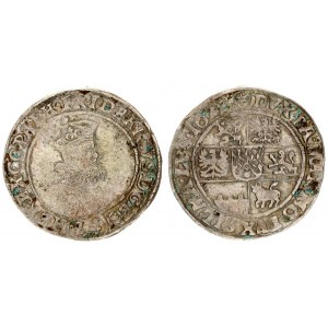 Austria Bohemia Kipper 24 Kreuzer 1620 Troppau. Friedrich (1610-1623).Averse: Crowned bust right val...