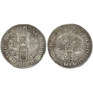 Germany Hamburg 32 Schilling 1610 (g) Averse: City arms' towers divide date 1 (tower) 6 (tower) 1 (t...