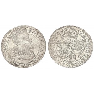 Poland 6 Groszy 1596 Malbork. Sigismund III Vasa (1587-1632). Crown coins 1596 Malbork;  small bust ...