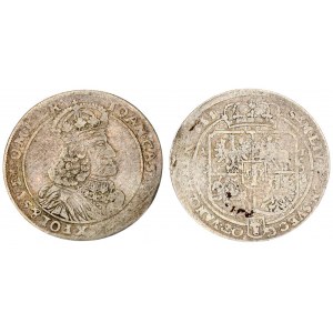 Poland 1 Ort 1658 AT Poznan. John II Casimir Vasa (1649-1668). Crown coins; ort 1658 AT Poznań; vari...