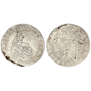 Poland 1 Ort 1668 TLB.  John II Casimir Vasa(1649-1668) - Crown coins. Ort 1668 Bydgoszcz. Initials ...