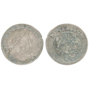 Poland 6 Groszy 1682 John III Sobieski (1674-1696) - Crown coins 1682 TLB. Bydgoszcz bust in laurel ...